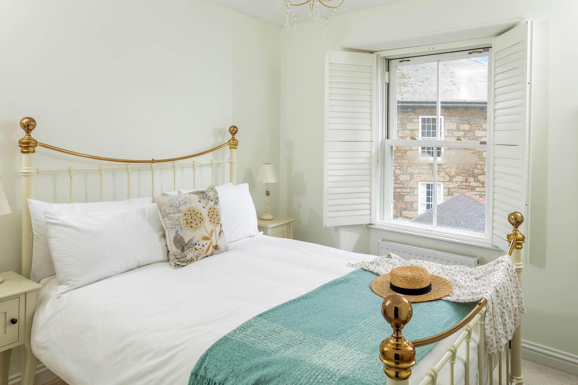 The bedrooms are all tastefully decorated.