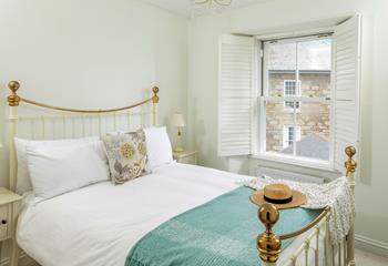 The bedrooms are all tastefully decorated.