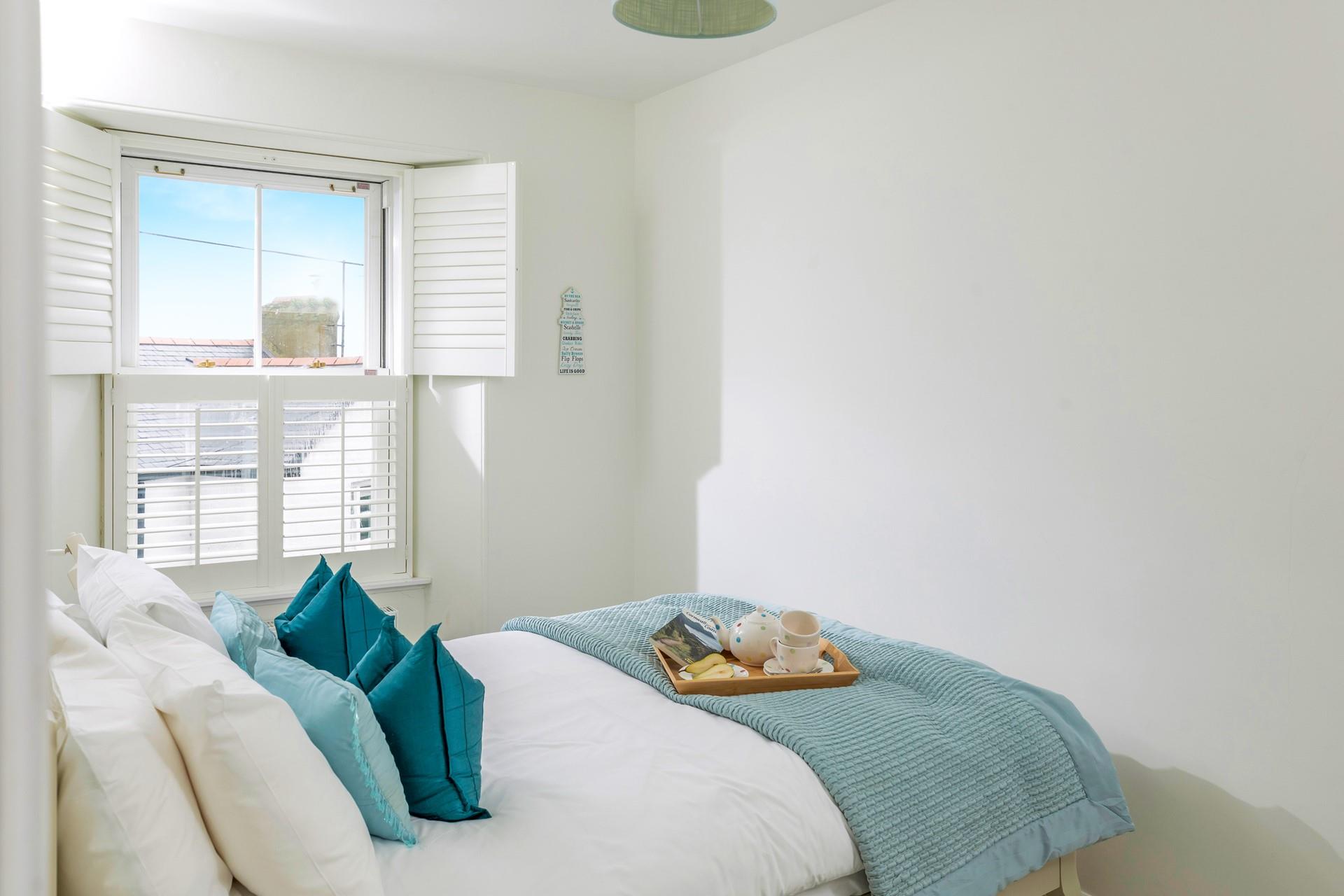 Open the shutters and check the weather!