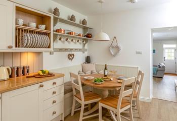 Tuck into a delicious feast to fuel up for the day.