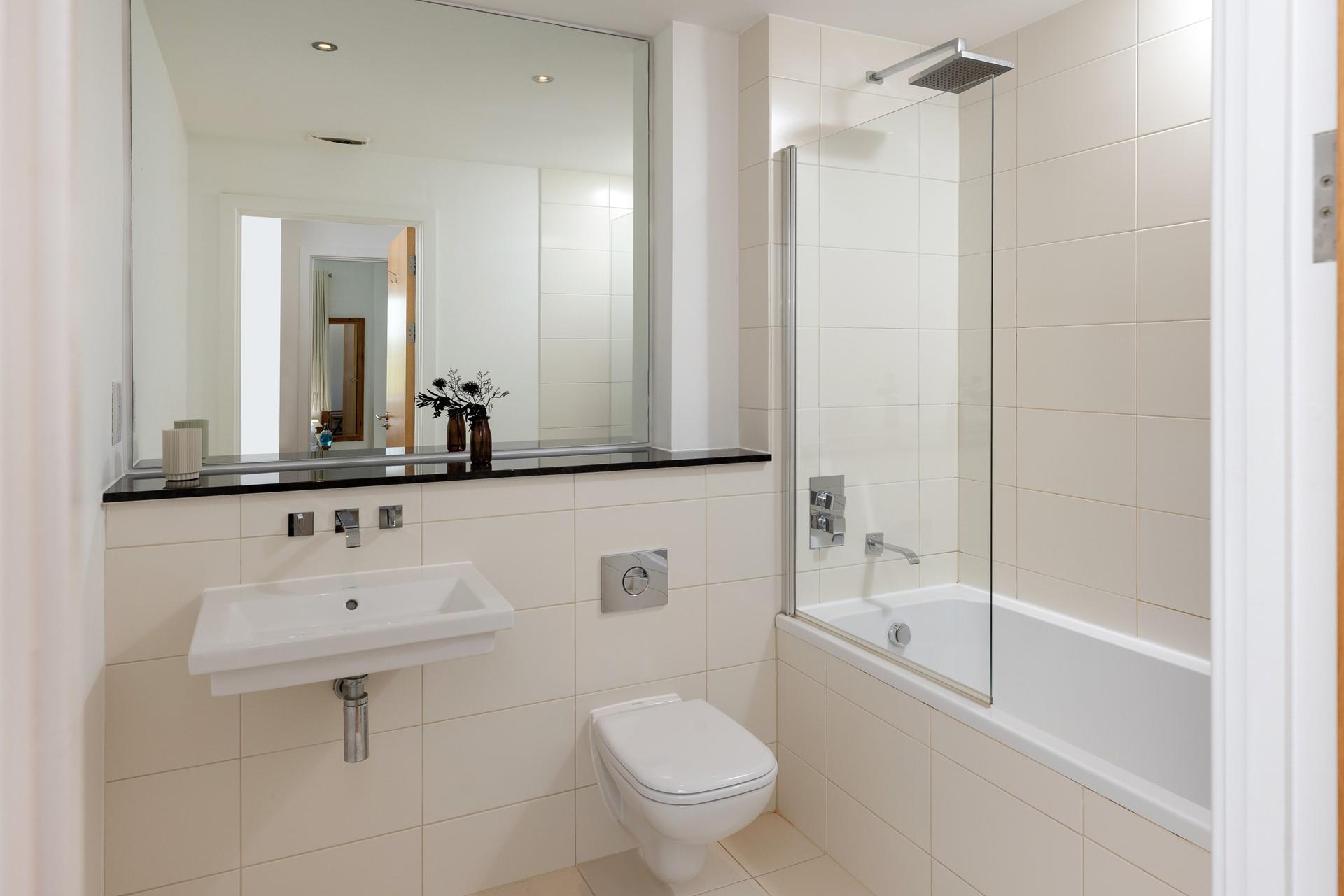 Choose from an invigorating shower or a relaxing soak in the bath.