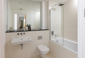 Choose from an invigorating shower or a relaxing soak in the bath.