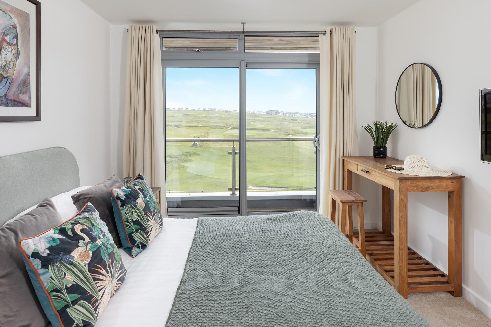 Open the balcony doors and let the sea breeze in.