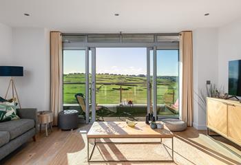 With open plan living, you can enjoy the view whilst relaxing and dining!