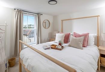 Start the day with breakfast in bed and decide on the day's plans.