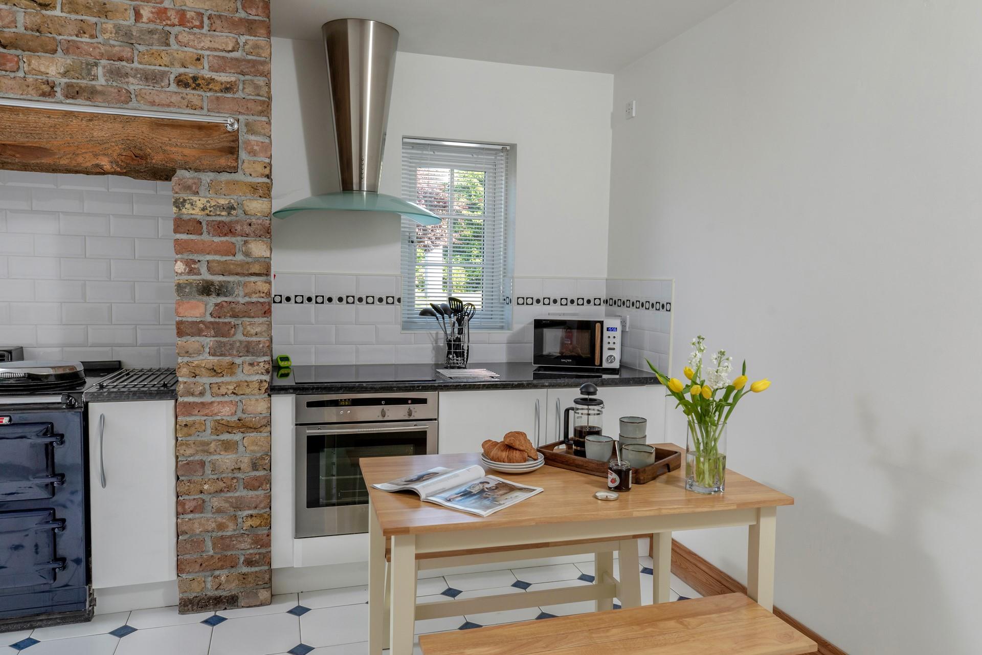 Tuck into coffee and pastries for breakfast.