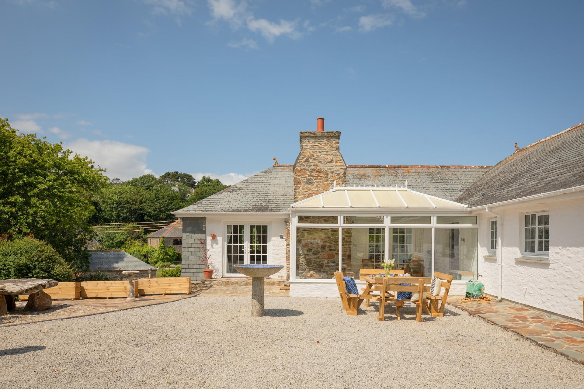 Take breakfast outside in the sunshine.