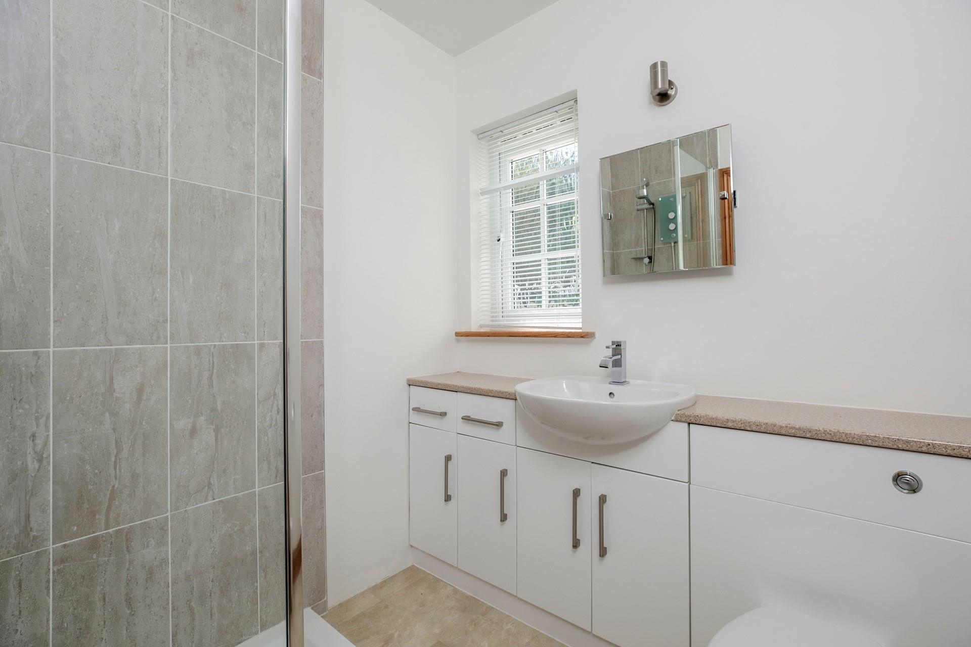 Take an invigorating morning shower to start the day.