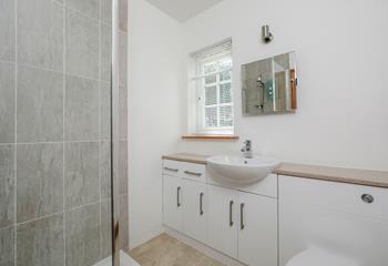 Take an invigorating morning shower to start the day.