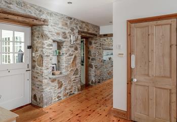 The Boathouse is full of charming features.