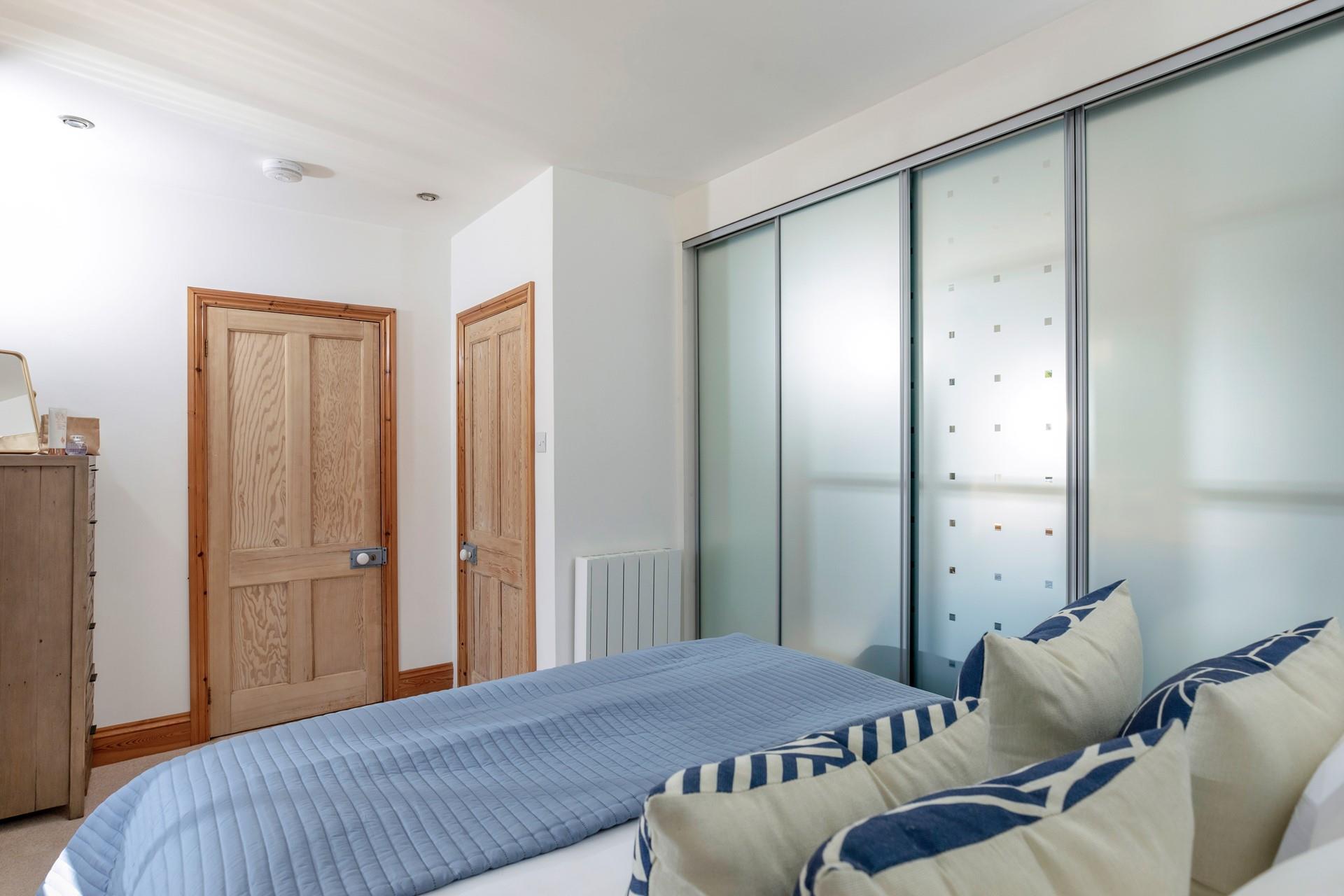 Sink into the soft sheets and unwind from the day.