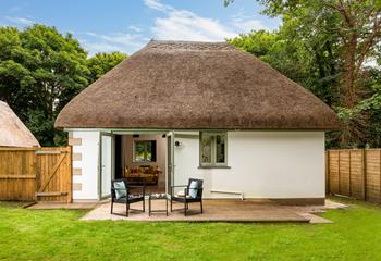 A beautiful bolthole for two in tranquil woodlands.