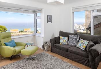 Put your feet up and enjoy the view!