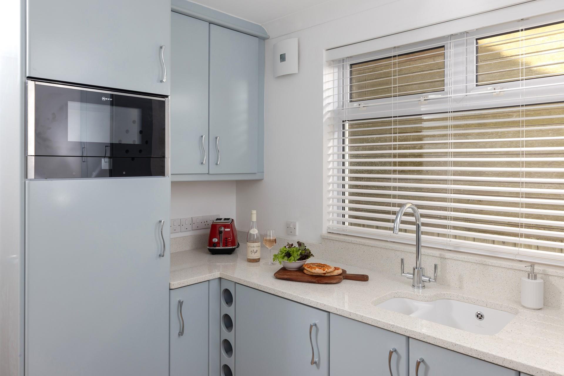 Rustle up hearty meals for the whole family in the modern kitchen.