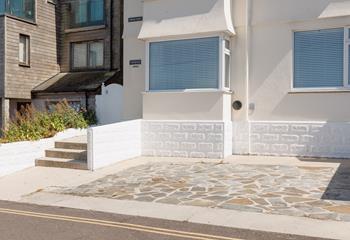 There is the benefit of a parking space outside the property.