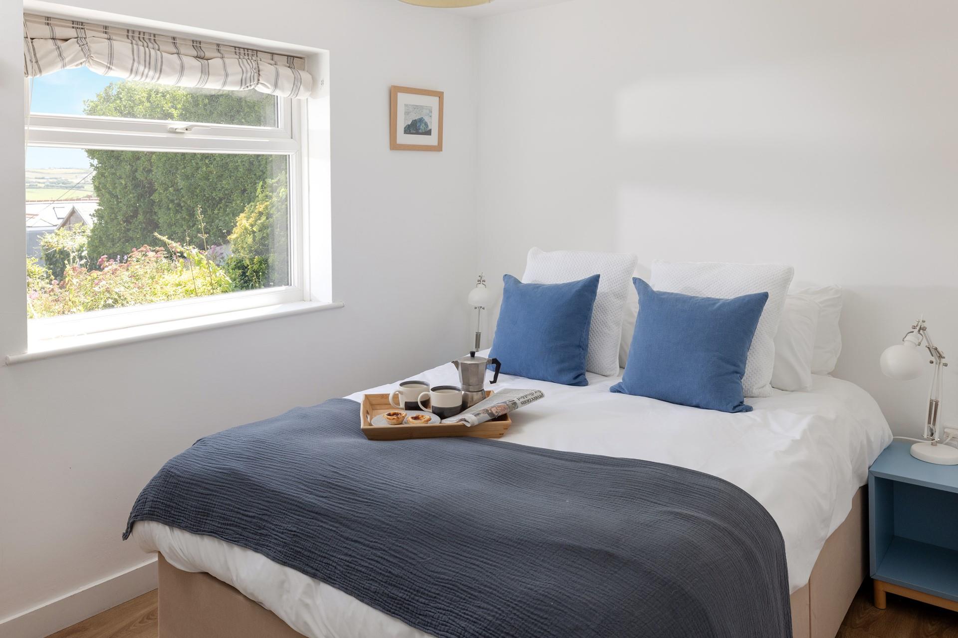 Start the day with breakfast in bed.