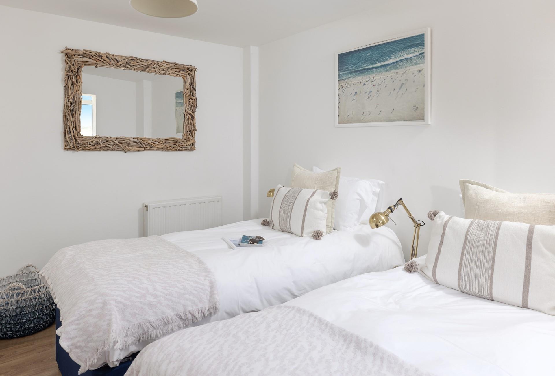 Zip and links can be made up as twin or super king beds.