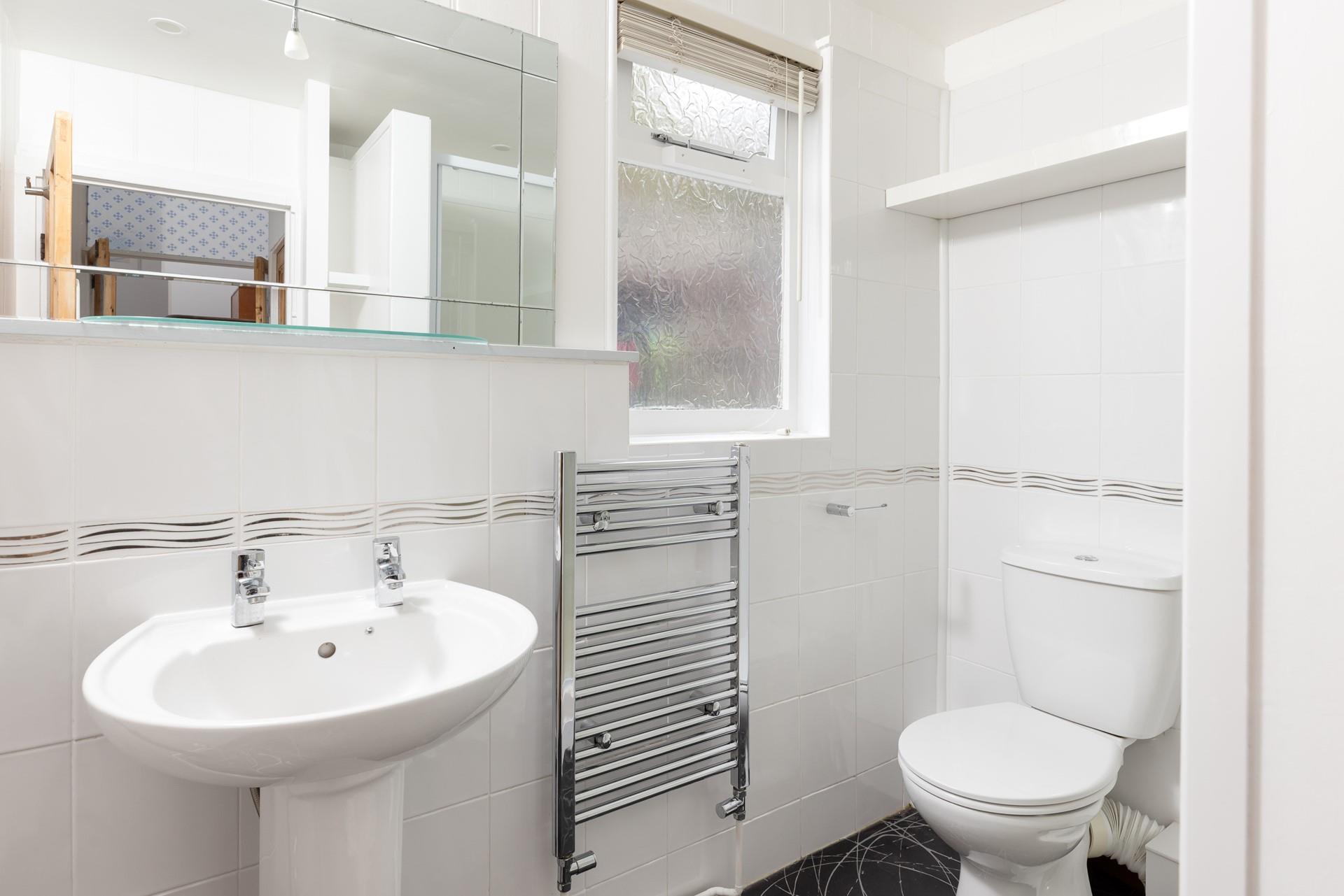 Warm your towels on the heated rail.