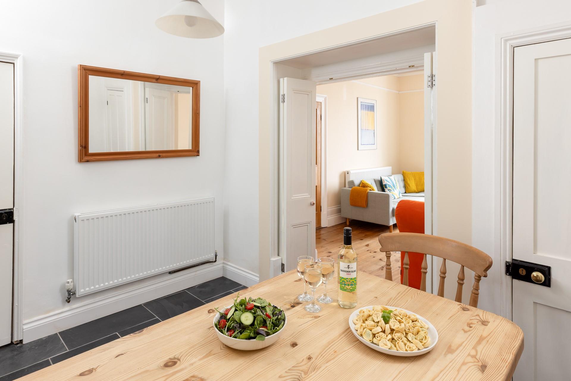 You'll find an open plan living space for all to enjoy.