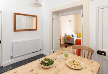 You'll find an open plan living space for all to enjoy.