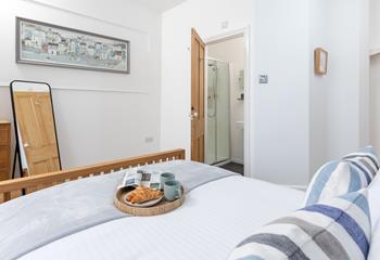 There's plenty of storage and a handy en suite.