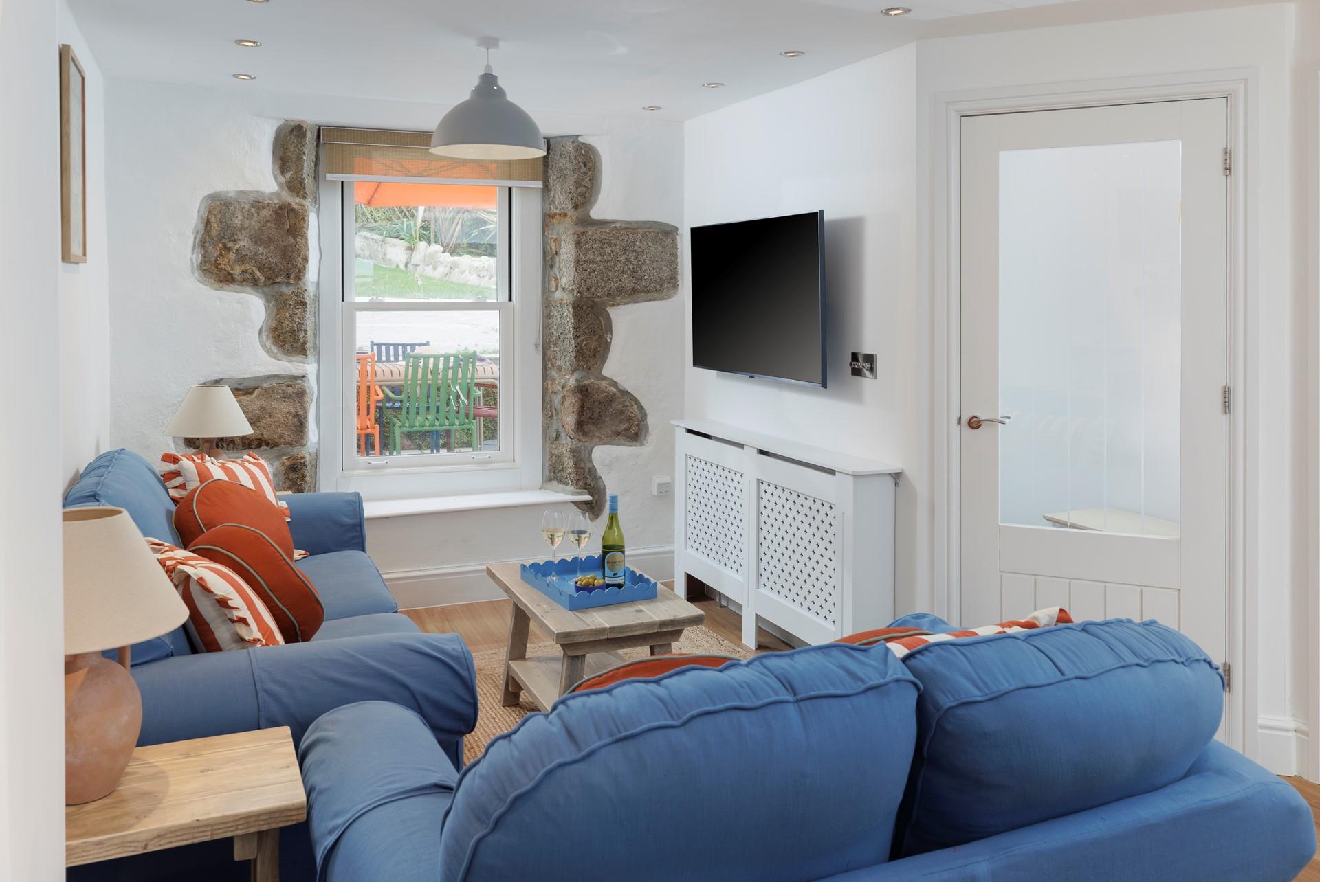 Sink into the comfortable sofas and unwind after a day on the beach.