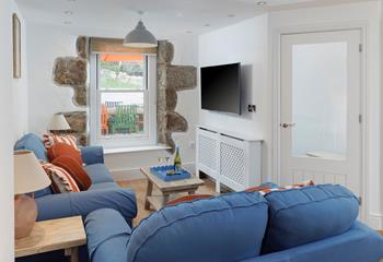 Sink into the comfortable sofas and unwind after a day on the beach.