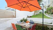 Take breakfast al fresco in the sunny garden.