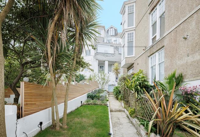 The property is just a short walk from the hustle and bustle of St Ives.
