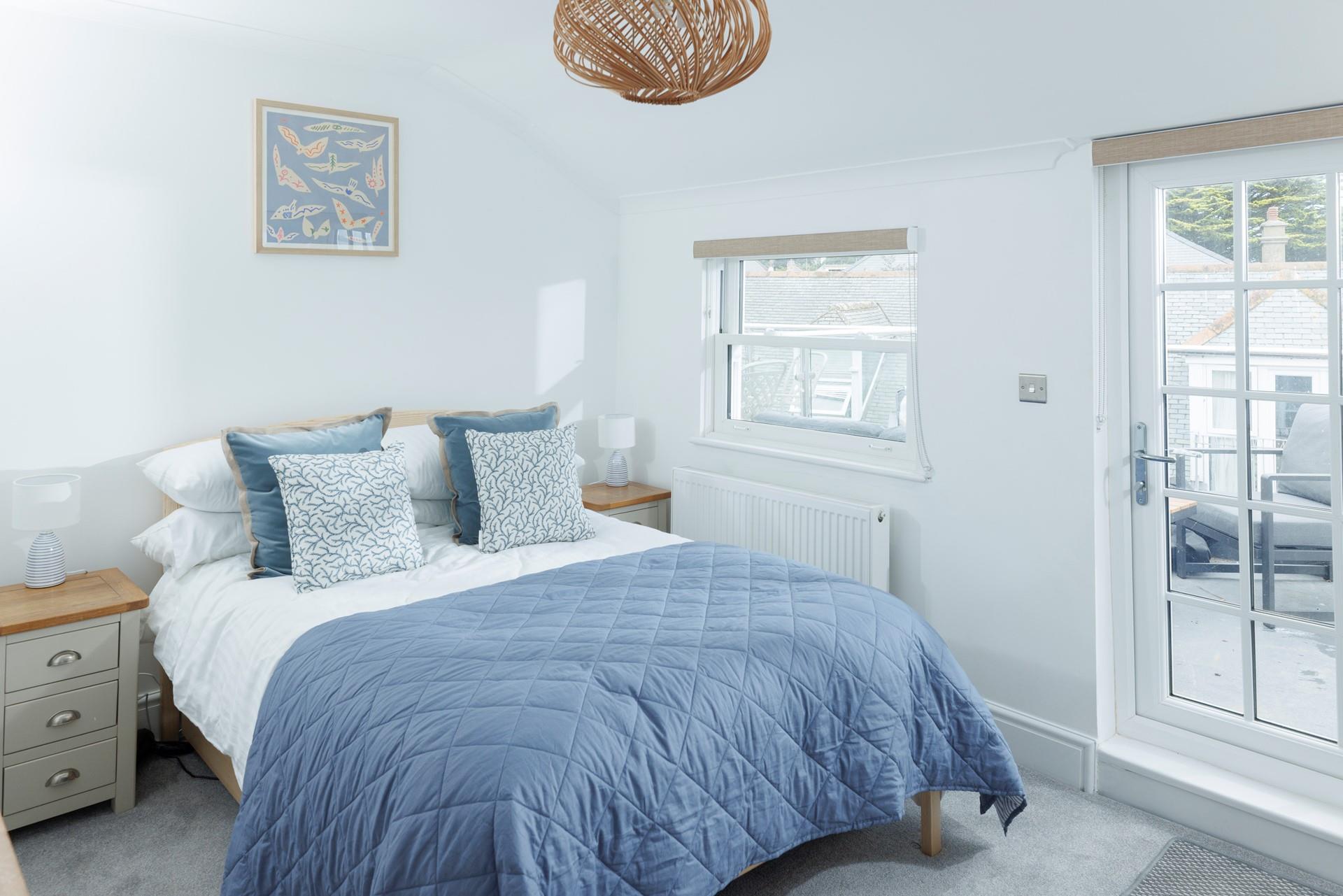 Watch the sunset from the roof terrace and tuck into the comfortable bed.