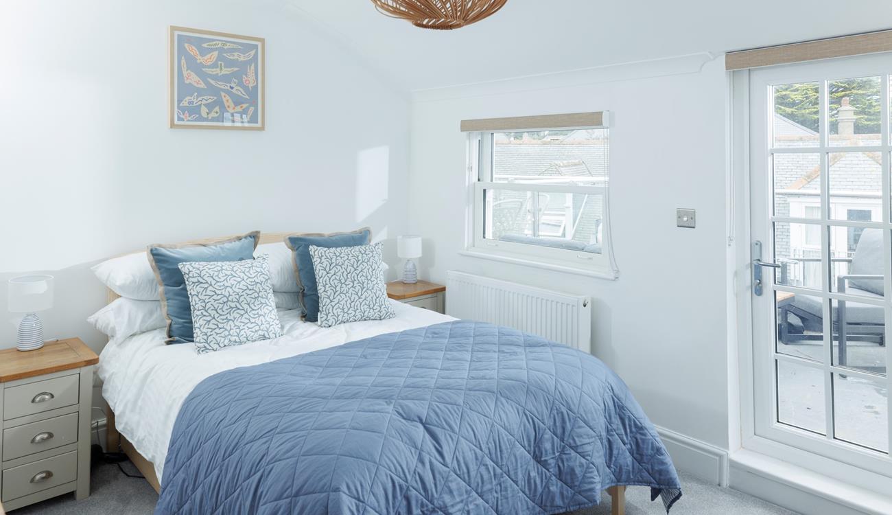 Watch the sunset from the roof terrace and tuck into the comfortable bed.