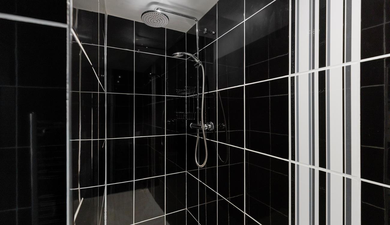 Wash the day away in the en suite shower room.