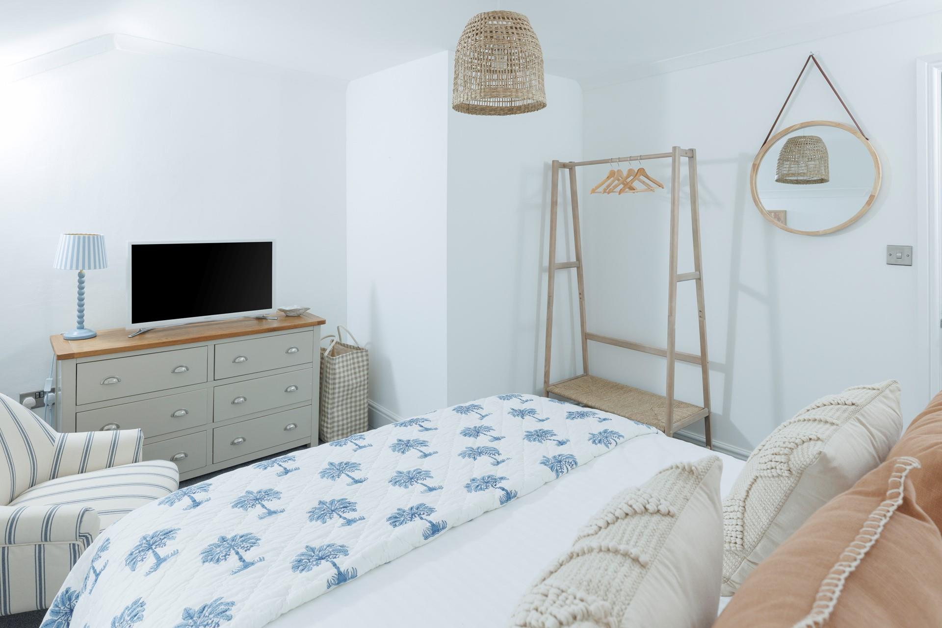 Wake up in the soft sheets each morning and decide on the day's plans.