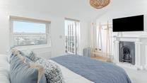 Enjoy the morning sun and sea views from the roof terrace after a relaxing night's sleep.
