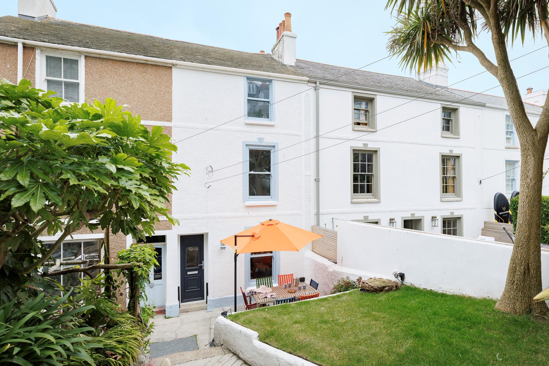 Welcome to Submariners, the sheltered front garden is a perfect suntrap.