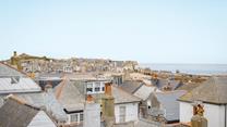 Enjoy views right across to the harbour.