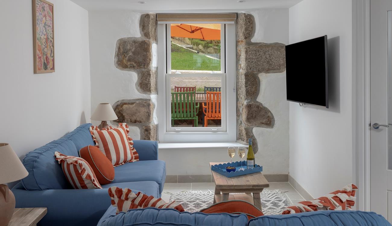 Sink into the comfortable sofas and unwind after a day on the beach.