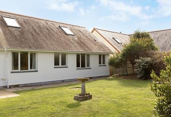 In the summer months, spend time in the garden after beach days.