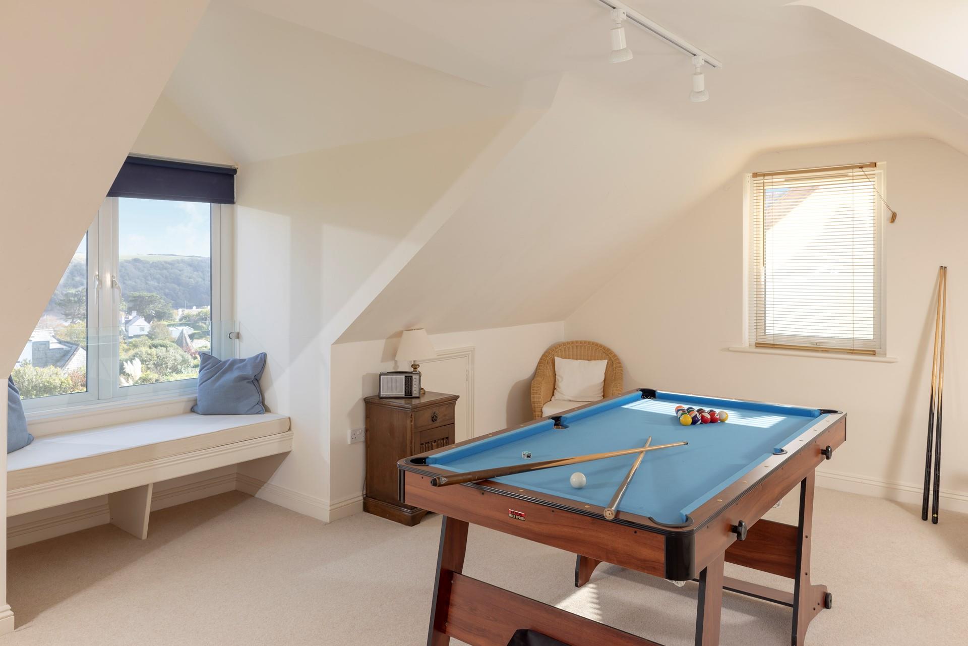 Enjoy some friendly rivalry in the games room.