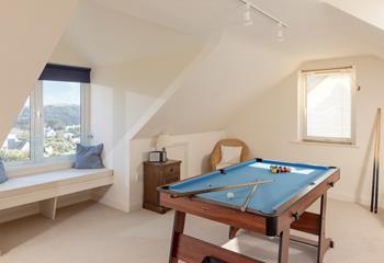 Enjoy some friendly rivalry in the games room.