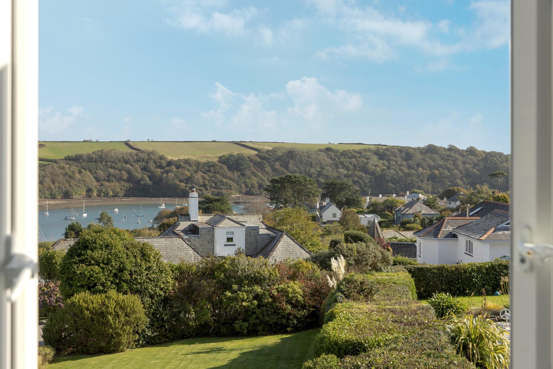 Watch the boats gently bob on the water in the distance.