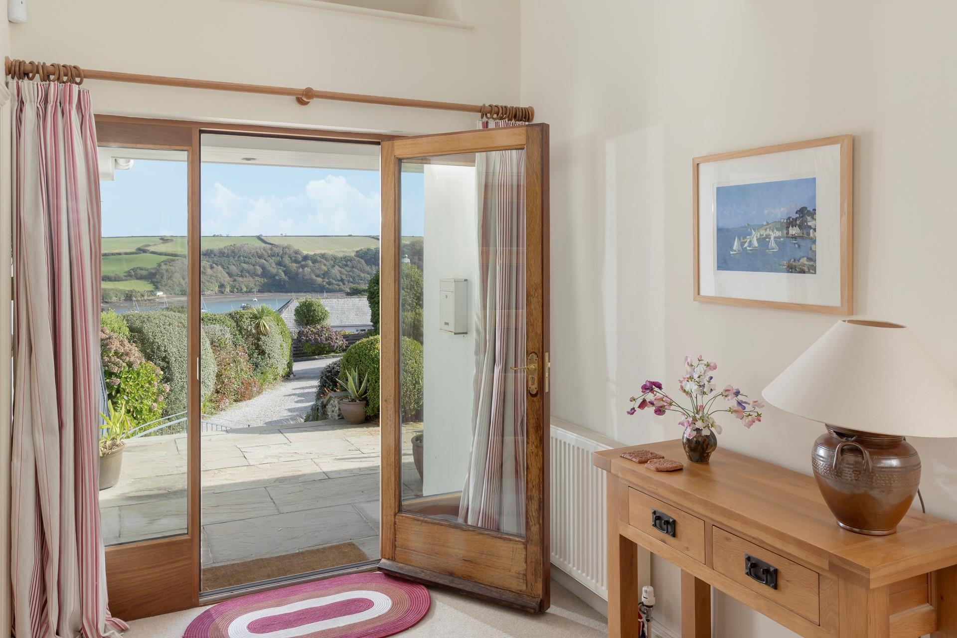 Step out the door and head into St Mawes to explore the quaint shops and cafes.