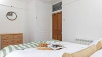 Enjoy slow mornings with breakfast in bed.
