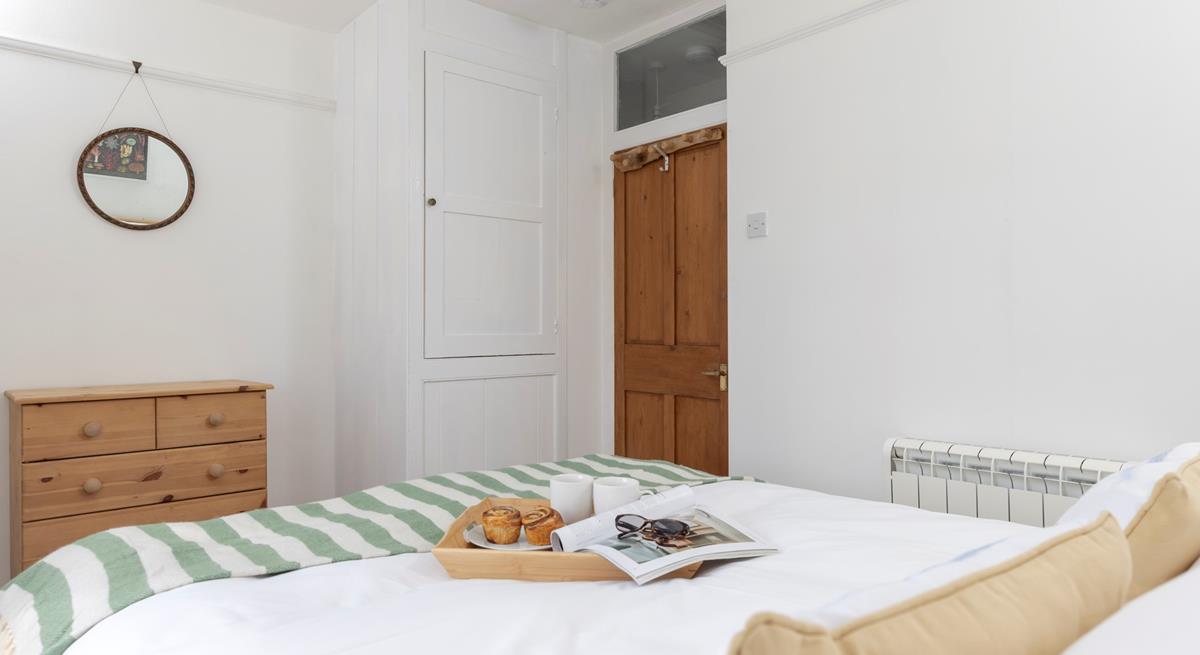 Enjoy slow mornings with breakfast in bed.