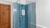 Step into a hot shower after a day on the beach.