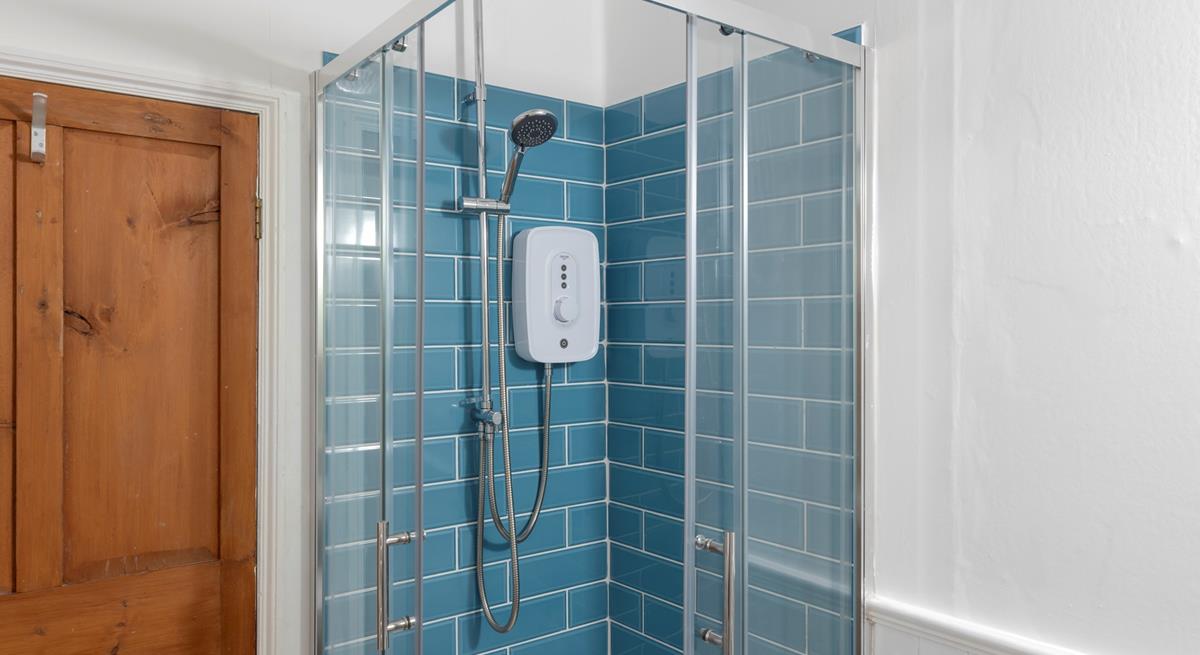 Step into a hot shower after a day on the beach.