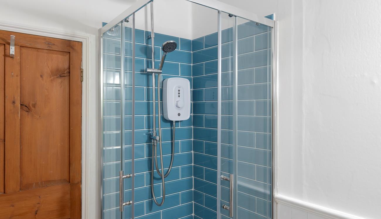 Step into a hot shower after a day on the beach.