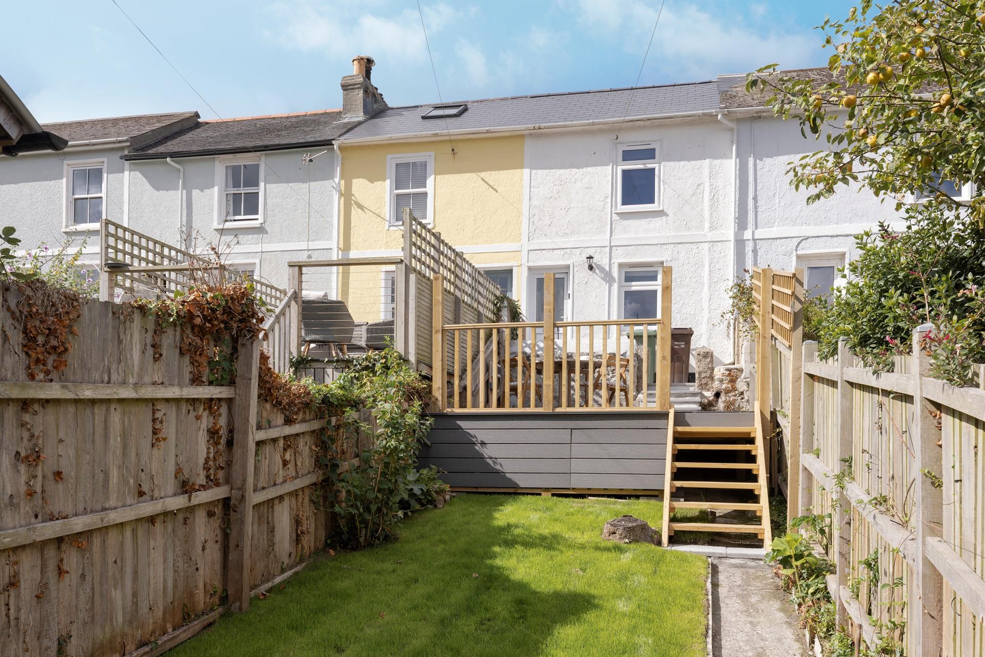 There's plenty of outside space for all the family to enjoy.