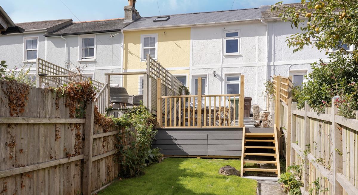 There's plenty of outside space for all the family to enjoy.