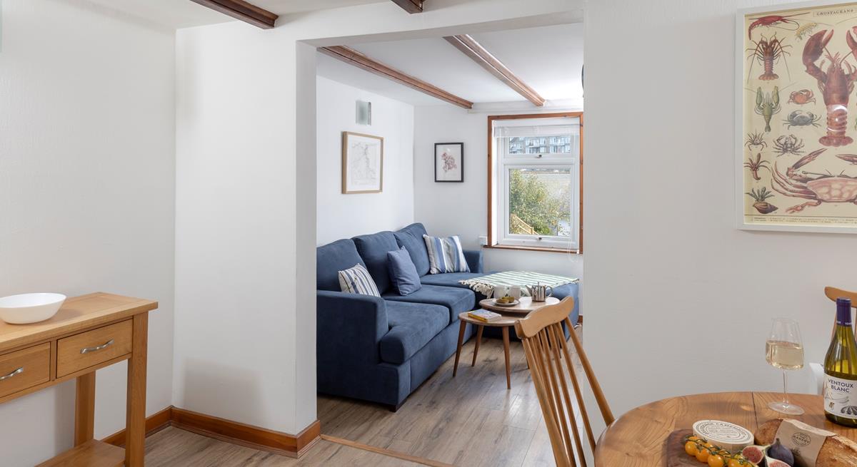 Coastal decor is dotted around the house!